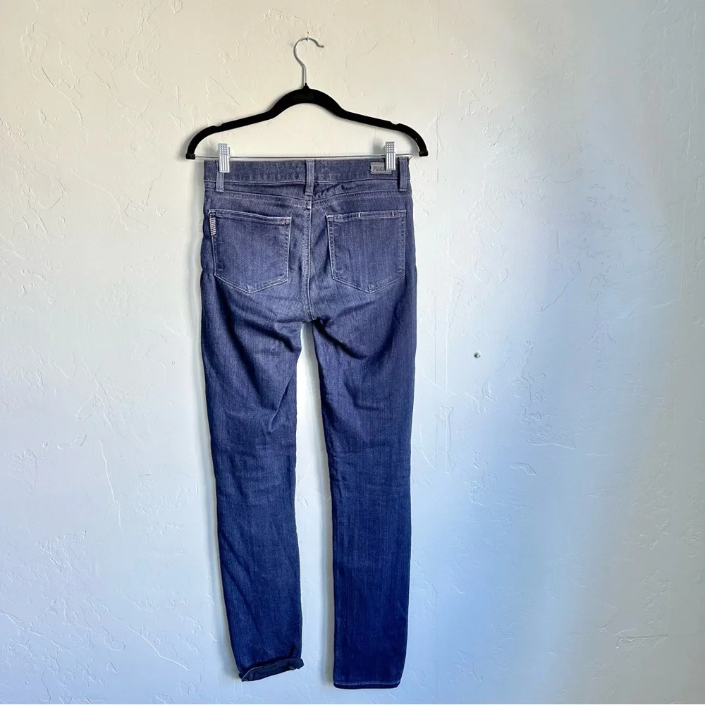 Paige Women's Skyline Skinny Blue Stretch Denim Jeans‎ Size 27